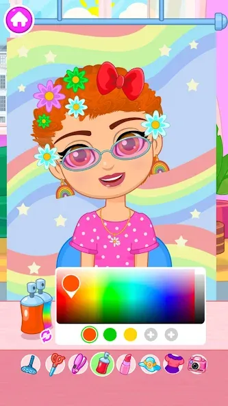 Hair salon  [МОД Бесконечные деньги] Screenshot 3