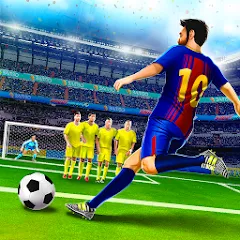 Скачать взлом Shoot Goal: World Leagues (Шут Гоал)  [МОД Бесконечные монеты] - стабильная версия apk на Андроид
