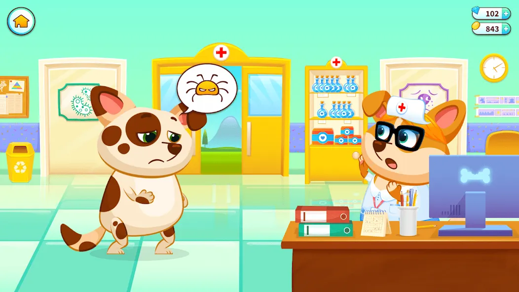 Duddu - My Virtual Pet Dog  [МОД Меню] Screenshot 2