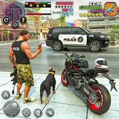 Скачать взломанную Police Car Chase Car Games  [МОД Mega Pack] - стабильная версия apk на Андроид