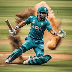 Скачать взломанную World Cricket Games Offline  [МОД Mega Pack] - полная версия apk на Андроид
