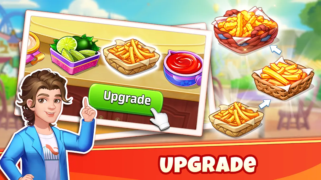 Cooking Wonder-Restaurant Game (Кукинг Вондер)  [МОД Menu] Screenshot 5