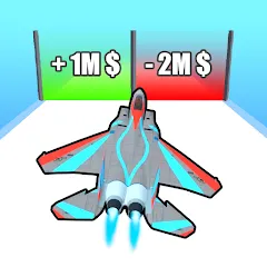 Скачать взломанную Plane Evolution!  [МОД Unlocked] - стабильная версия apk на Андроид