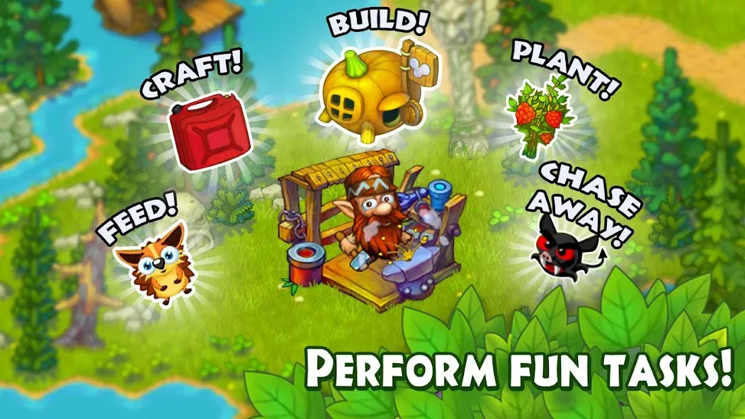 Animal Village: Forest Ranch  [МОД Много монет] Screenshot 4