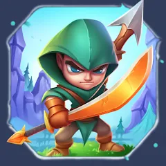 Взлом The Walking Hero - Idle RPG (Зе Волкинг Хиро)  [МОД Бесконечные монеты] - последняя версия apk на Андроид