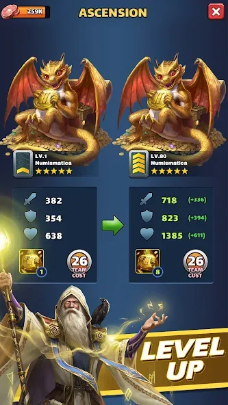 MythWars & Puzzles: RPG Match3  [МОД Mega Pack] Screenshot 5