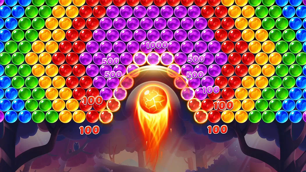 Bubble Shooter Genies  [МОД Unlimited Money] Screenshot 1