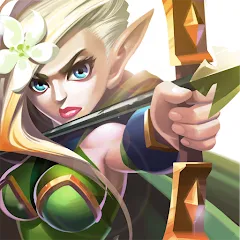 Скачать взломанную Magic Rush: Heroes (Меджик Раш)  [МОД Бесконечные деньги] - полная версия apk на Андроид