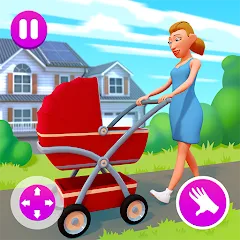 Взлом Mother Simulator: Family life  [МОД Unlocked] - последняя версия apk на Андроид