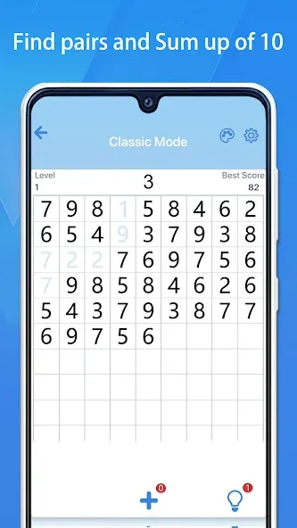 Number Match - 10 & Pairs (Намбер Матч)  [МОД Бесконечные деньги] Screenshot 1