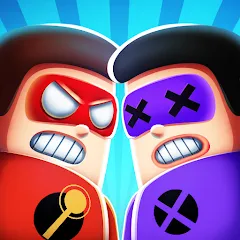 Скачать взлом The Superhero League (Зе Суперхиро Лигующ)  [МОД Menu] - стабильная версия apk на Андроид