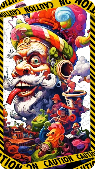 Dark Fantasy Coloring Games  [МОД Все открыто] Screenshot 3
