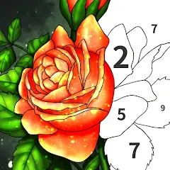 Скачать взлом Art Coloring - Color by Number  [МОД Mega Pack] - полная версия apk на Андроид