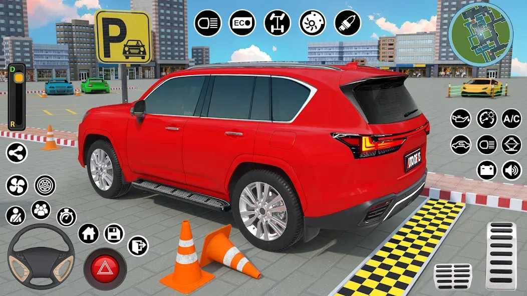 Real Car Parking : Prado Games  [МОД Mega Pack] Screenshot 1