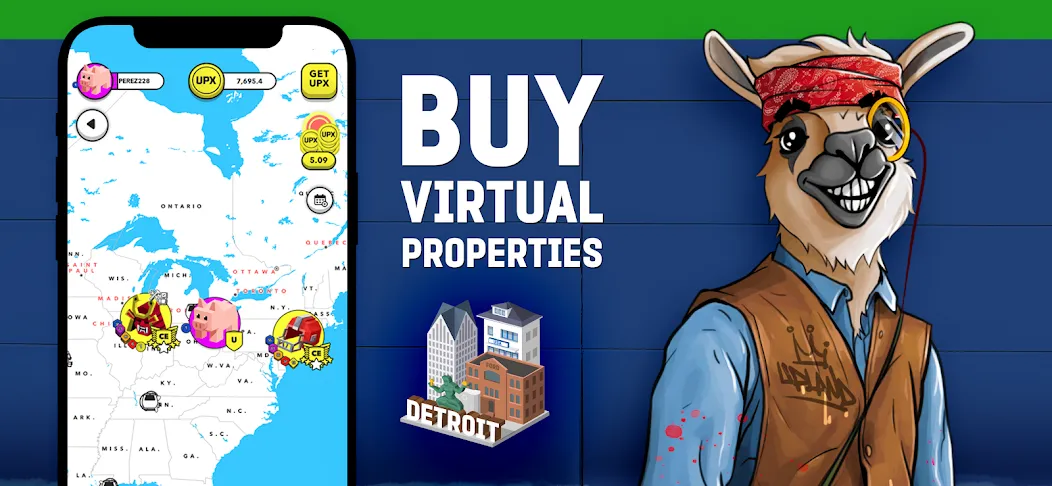Upland - Real Estate Simulator (Апланд)  [МОД Бесконечные монеты] Screenshot 2