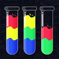 Скачать взломанную Colorpuz - Water Sort Puzzle (Колорпаз)  [МОД Бесконечные монеты] - полная версия apk на Андроид
