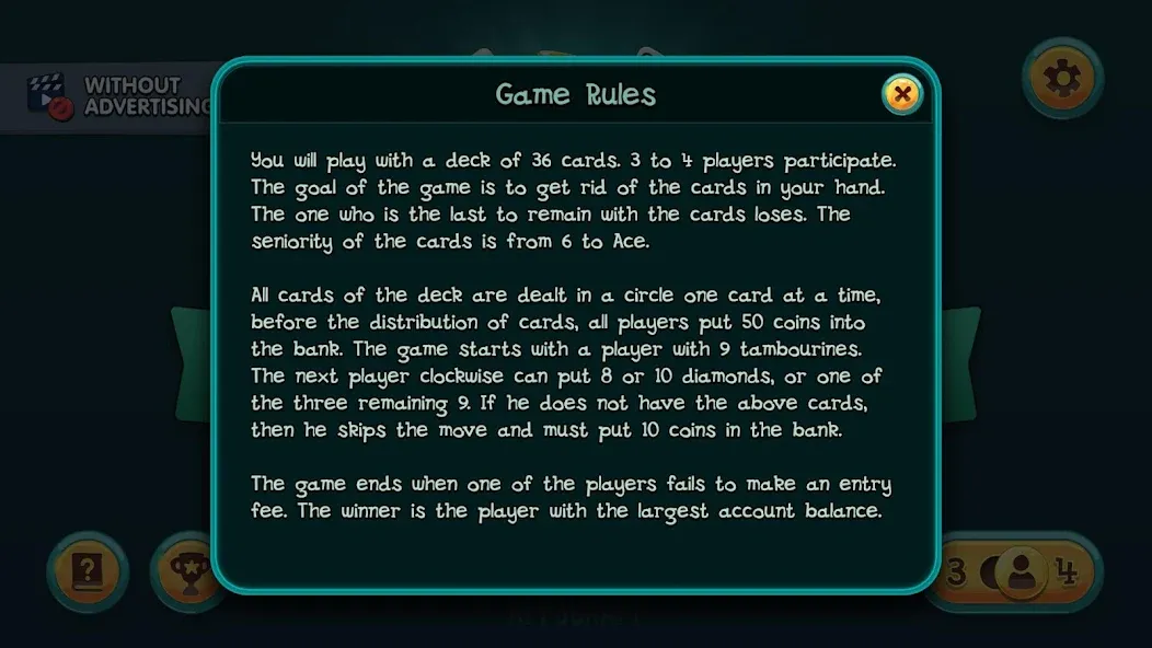 Nine Card Game online offline  [МОД Unlocked] Screenshot 3