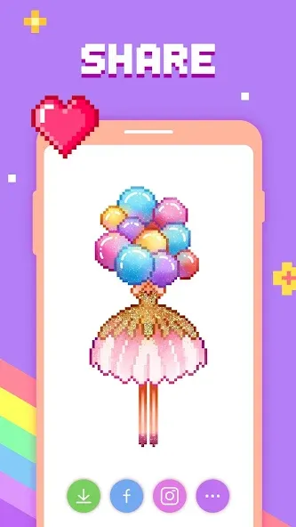 Paint by Number - Pixel Art  [МОД Все открыто] Screenshot 5